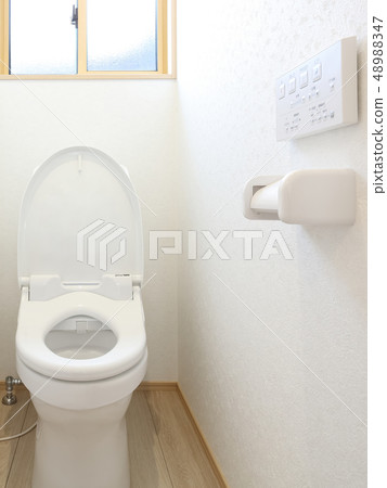新建的住宅廁所形象 48988347