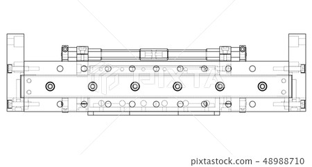 Abstract industry object concept. Vector 48988710