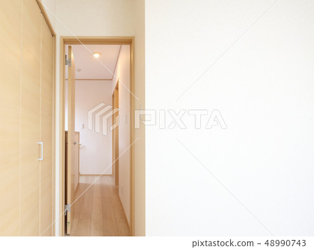 新房2F西式房間和走廊圖像 48990743