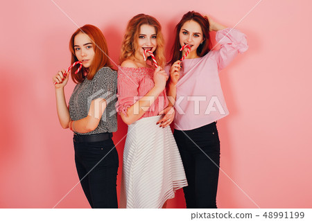 girls with candy 48991199