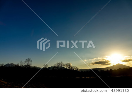 Iida Kogen Oishihara Sunset Iida Kogen Oishihara Sunset 48991580