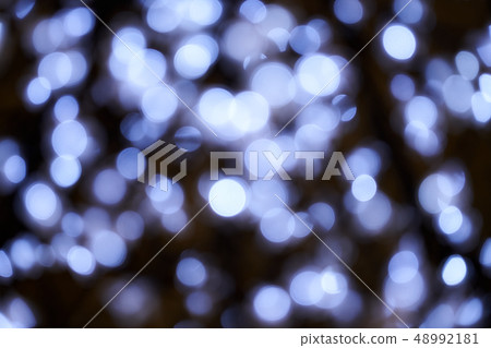 藍色電燈泡,bokeh 藍色電燈泡,bokeh 48992181