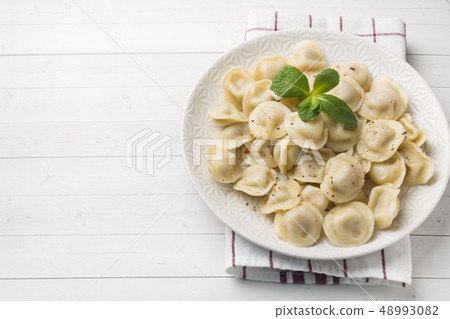 Dumplings stuffed with meat, ravioli, dumplings. Dumplings stuffed with meat, ravioli, dumplings. 48993082