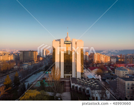 Presidency building with at sunrise Presidency building with at sunrise 48993660