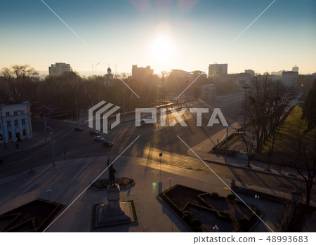 Stefan cel mare monument in central park 48993683