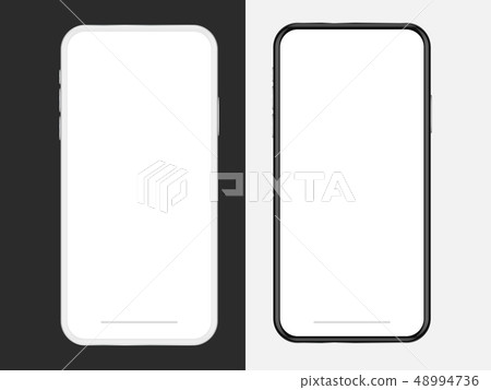 Blank mobile phone .  48994736