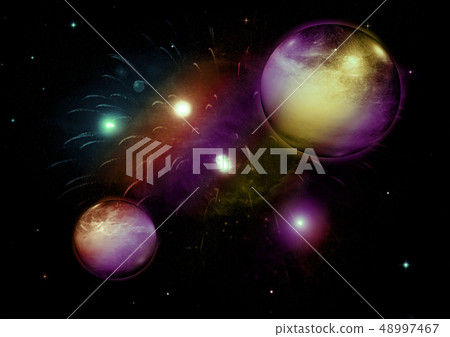 galaxy in a free space galaxy in a free space 48997467