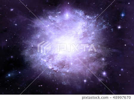 galaxy in a free space 48997670