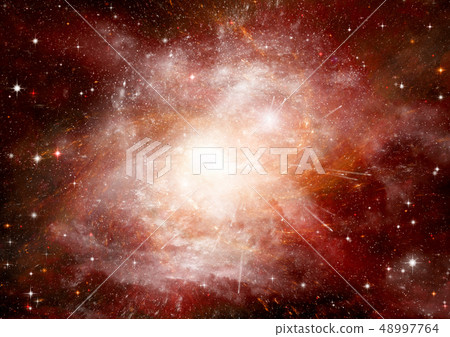 galaxy in a free space 48997764