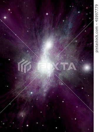galaxy in a free space 48997779