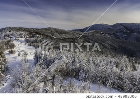 Winter view of Pustevny-Radhost 48998306
