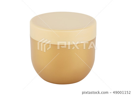 Blank plastic jar isolated on white background Blank plastic jar isolated on white background 49001152