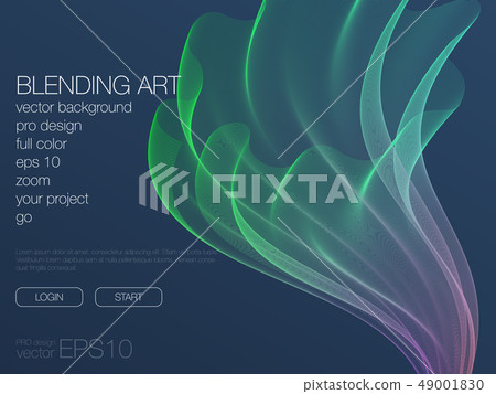 Abstract blend background. Template for web site 49001830