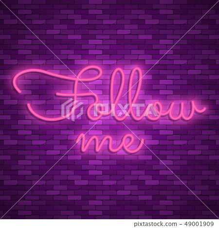 Fhe Lettering Neon Color Neon light lettering, Stock vector. Color design - Stock Illustration ...