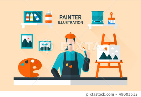 Angry business illustration 49003512