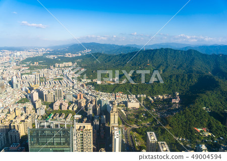Beautiful architecture building taipei city 49004594