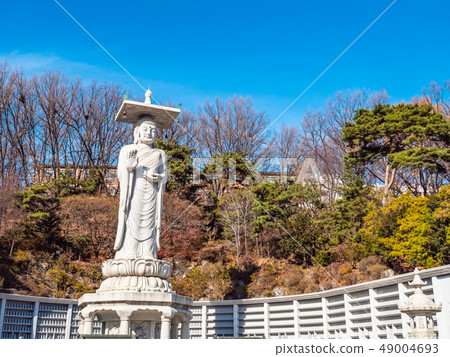 Beautiful Buddhism Statue in Bongeunsa Temple 49004693