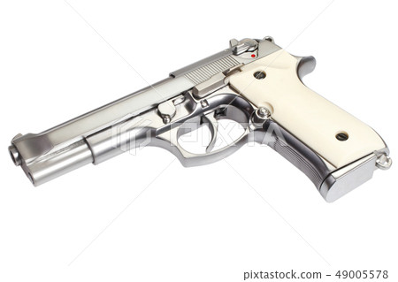 Beretta M92 stainless steel gun Beretta M92 stainless steel gun 49005578