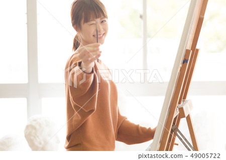 藝術工作室人繪圖 49005722