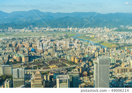 Beautiful architecture building taipei city Beautiful architecture building taipei city 49006214