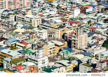 Beautiful architecture building exterior in taipei city in Taiwan 49006235
