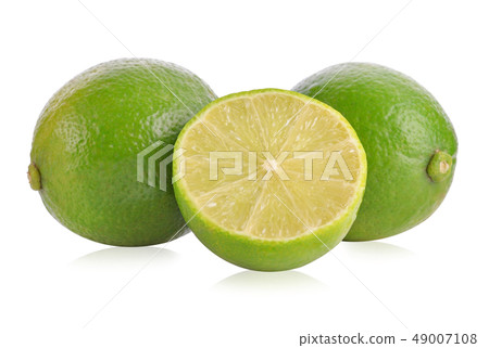 Lemon  isolated on white background. 49007108