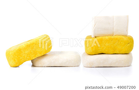 tofu cheese on white background tofu cheese on white background 49007200