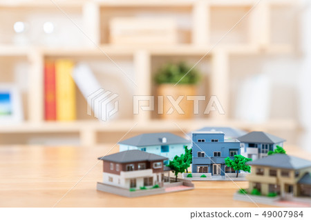 房屋抵押房地產圖像微型模型製造商 49007984