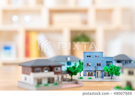 Home Mortgage Real Estate Image Miniature Model Manufacturer 49007989