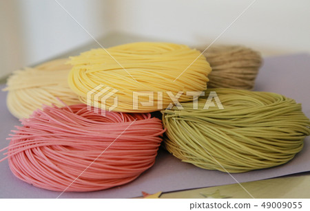 Colorful noodles Colorful noodles 49009055