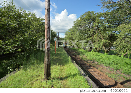 Tarumi火車站夏天風景 Tarumi火車站夏天風景 49010031