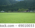 Trains that enter Waterfowl Station on the Tarumi Railway 49010033