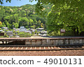 Koden Deninose Station in summer 49010131