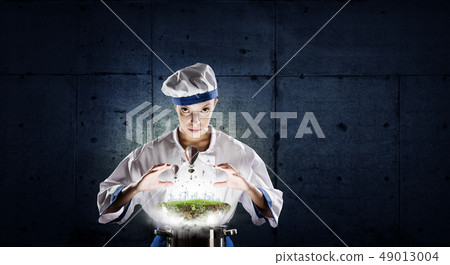 She is magician as cook 49013004
