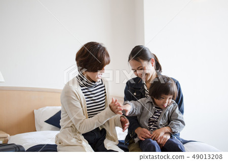 旅遊飯店住宿女孩 49013208