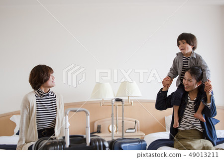 旅遊飯店住宿女孩 49013211