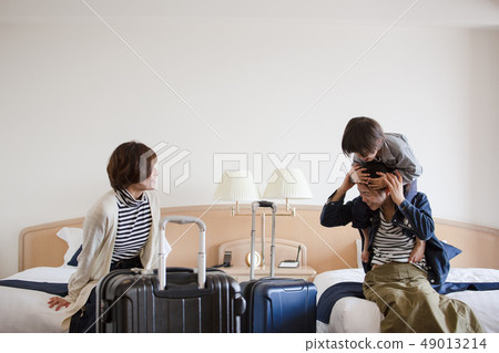 旅遊飯店住宿女孩 49013214