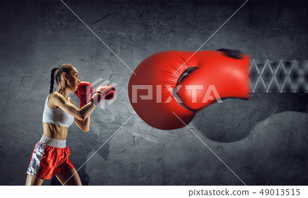 She is determined to fight She is determined to fight 49013515