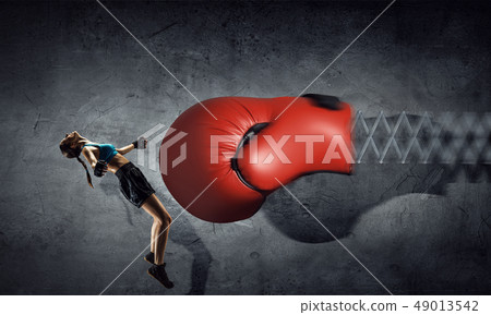 She is determined to fight She is determined to fight 49013542