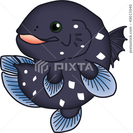 Coelacanth逗人喜愛的eps傳染媒介 49015040