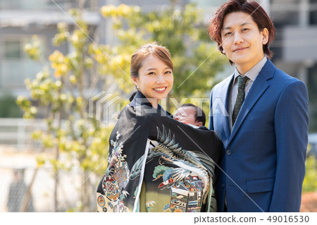 參觀靖國神社嬰兒家庭育兒育兒活動慶祝活動 49016530