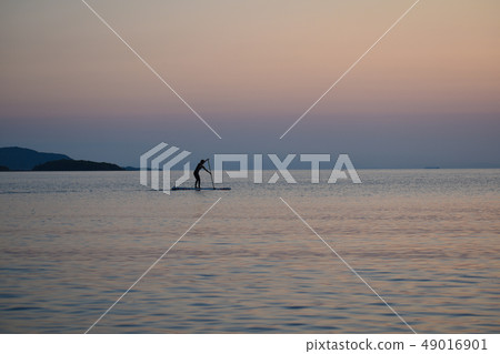 Sunset and Hojo coast 49016901