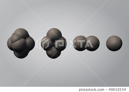 The process of cell division. The process of cell division. 49018534