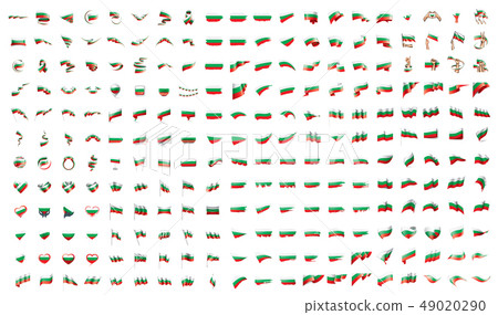very big collection of vector flags of the Bulgaria 49020290