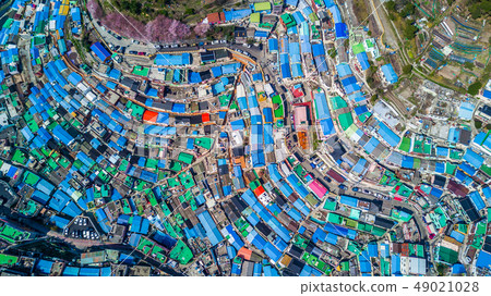 Gamcheon Culture Village, Busan, South Korea. 49021028
