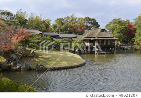 彥根城堡Genkyen 49021207