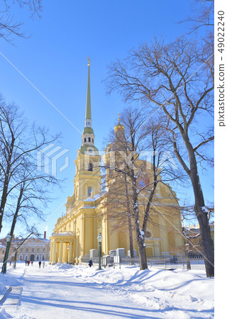 Peter and Paul Cathedral in Saint Petersburg. Peter and Paul Cathedral in Saint Petersburg. 49022240
