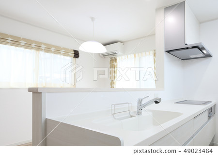 新建住房LDK的系統廚房 新建住房LDK的系統廚房 49023484