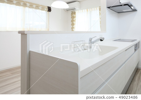 新建住房LDK的系統廚房 新建住房LDK的系統廚房 49023486