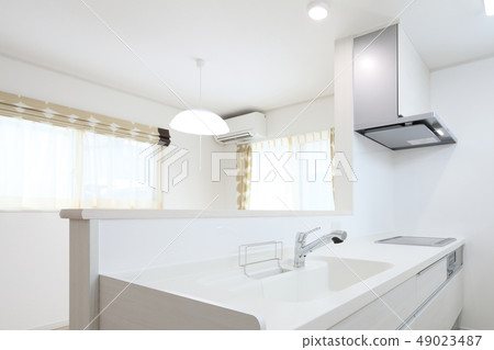 新建住房LDK的系統廚房 新建住房LDK的系統廚房 49023487